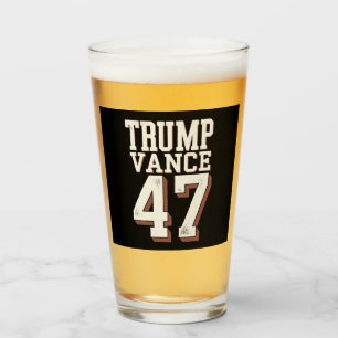 Trump Vance President Vintage Trump Wins Glass
