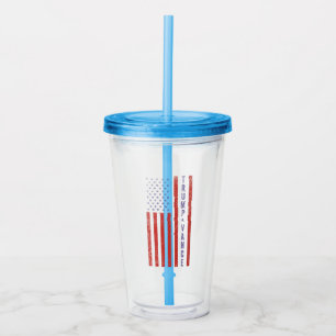 Trump Vance Republican American Election Vote Gift Acrylic Tumbler