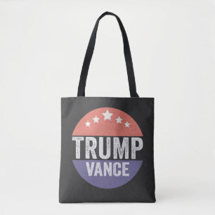 Trump Vance Republican American Election Vote Gift Tote Bag