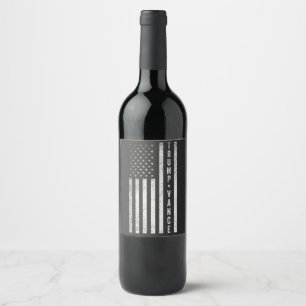 Trump Vance Republican American Election Vote Gift Wine Label