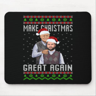 Trump Vance Tees Brothers Make Christmas Great Aga Mouse Pad