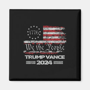 Trump Vance We The People 47th President Trump Won Magnet