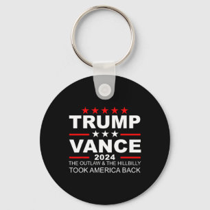 Trump Vance We Won Outlaw Hill Took Byck Key Ring