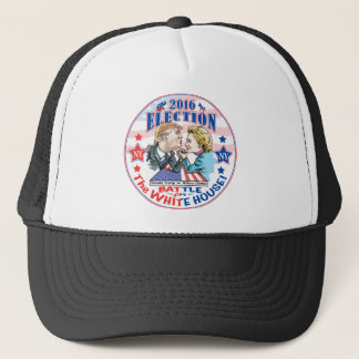 Trump versus Hillary 2016 Trucker Hat