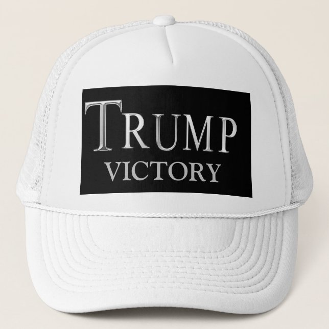 TRUMP VICTORY TRUCKER HAT (Front)