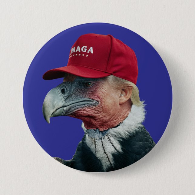 Trump Vulture Button (Front)