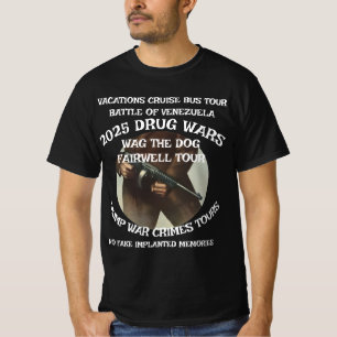 TRUMP WAR CRIMINAL CARIBEAN CRUISE 2025 T-Shirt