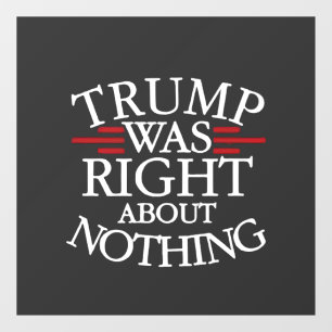 Trump Was Right About Nothing Anti-trump Democracy