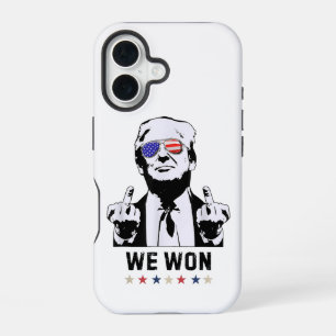 Trump We Won Inauguration 47 US President 2025 iPhone 16 Case