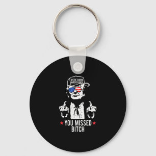 Trump We're Taking America Ck You Missed  Key Ring
