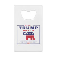 Trump. What A C*** - Anti-Trump campaign poster
