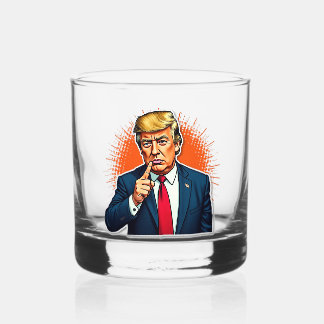 Trump Whiskey Glass