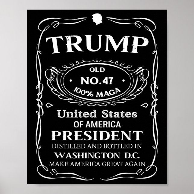 Trump Whiskey  Poster (Front)