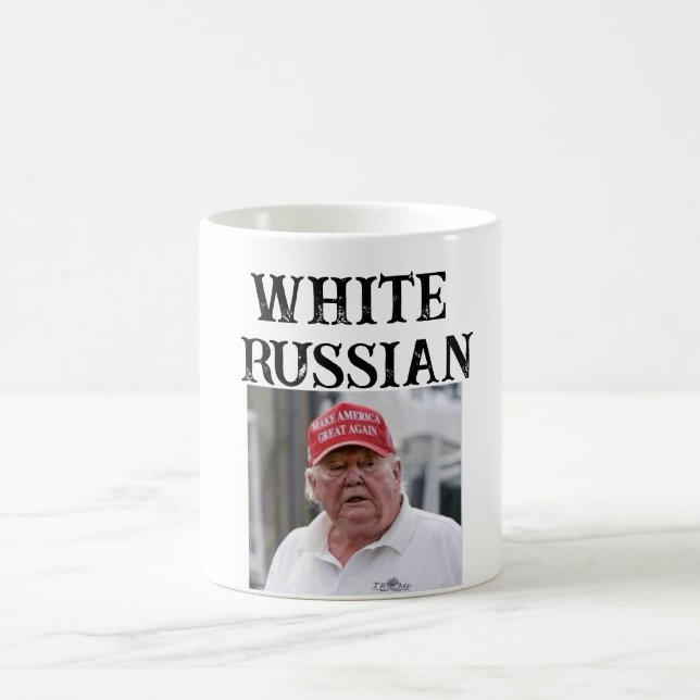 Trump/White Coffee Mug (Center)