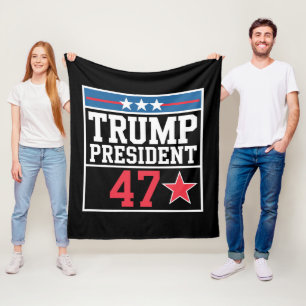 Trump Wins 2024 Election Trump Won 2024 Fleece Blanket