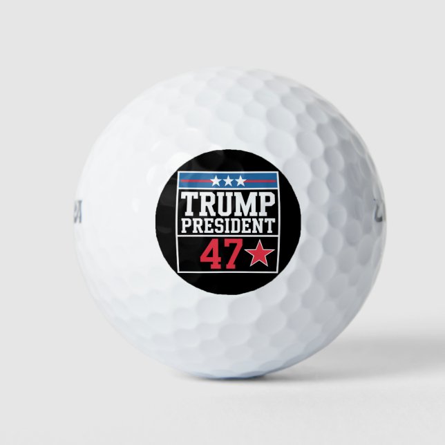 Trump Wins 2024 Election Trump Won 2024 Golf Balls (Front)