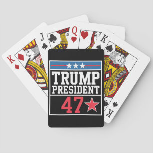 Trump Wins 2024 Election Trump Won 2024 Playing Cards