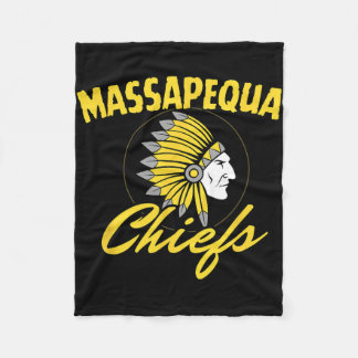 Trump With Mapequa Chiefs 2025  Fleece Blanket