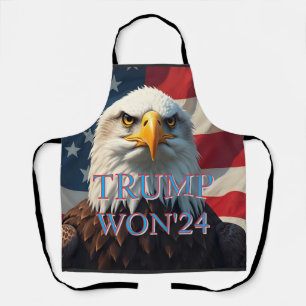 TRUMP WON 2024 APRON