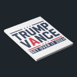 Trump Won 2024 Election President Trump Vance Notepad<br><div class="desc">Trump Won 2024 Election President Trump Won</div>
