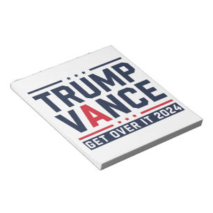 Trump Won 2024 Election President Trump Vance Notepad