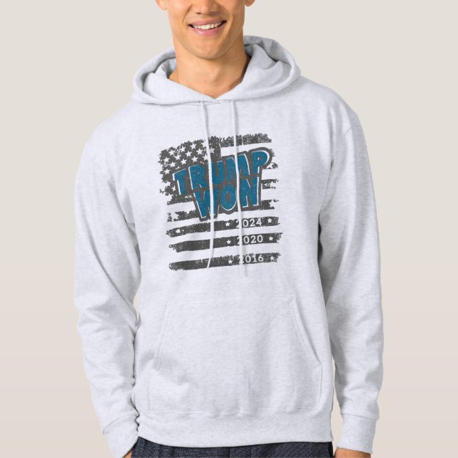 Trump Won 2024 Hoodie (Front)