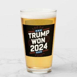 Trump Won 2024 President 47th Of White House Glass