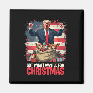 Trump Won 2024 President - Got What I Wanted For C Magnet