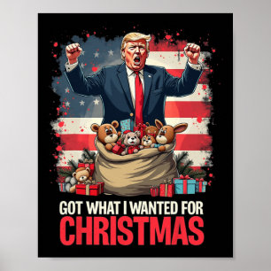 Trump Won 2024 President - Got What I Wanted For C Poster