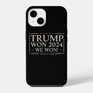 Trump Won 2024 We Won 47 2028 USA iPhone 14 Case