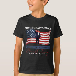 Trump Won 2025 Election Inauguration Men Women Kid T-Shirt