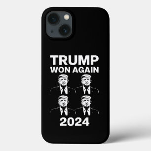 Trump Won Again 2024 Election Inauguration Day 47  iPhone 13 Case
