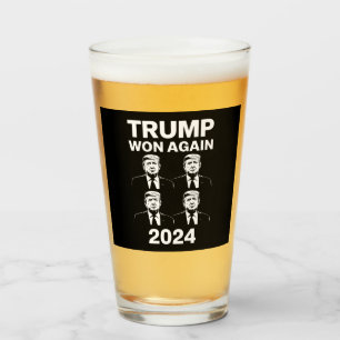 Trump Won Again 2024 Election Inauguration Day 47 Glass