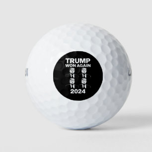 Trump Won Again 2024 Election Inauguration Day 47  Golf Balls