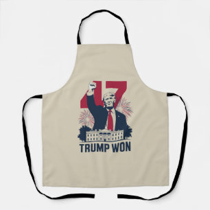 Trump Won Again 2024 Election President 47 th Apron
