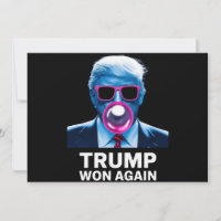 Trump Won Again 2024 Election Vote President 47th