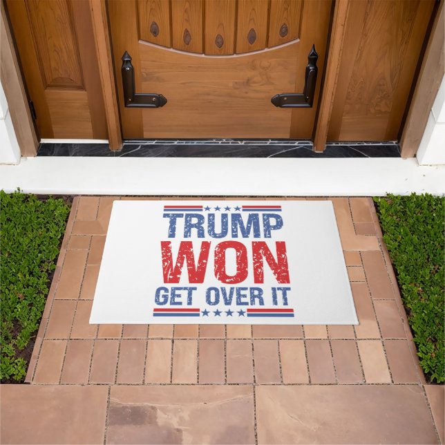 Trump Won Get Over It  Doormat (Outdoor)