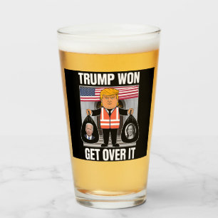 Trump Won Get Over It Maga Won Election 2024 Glass