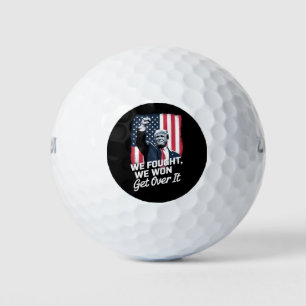 Trump Won Get Over it Trump Victory 47th President Golf Balls