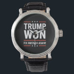 Trump Won MAGA Trump Winner 2024 Fix America Again Watch<br><div class="desc">Trump Won MAGA Trump Winner 2024 Fix America Again</div>