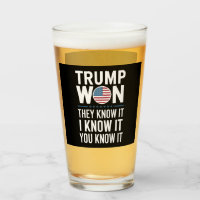 Trump Won They Know It 2024 47th President Winning