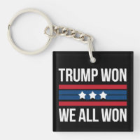 Trump Won We All Won 2024 USA Flag Trump Won