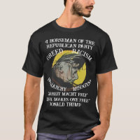 Trump "Work Makes One Free" Republican Party