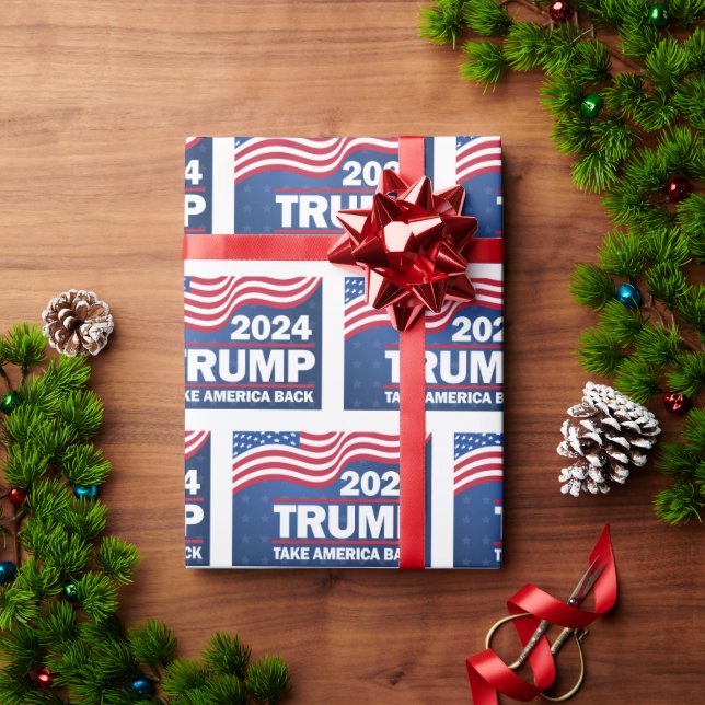 Trump Wrapping Paper (Holiday Gift)