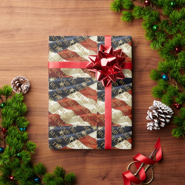 TRUMP WRAPPING PAPER (Holiday Gift)