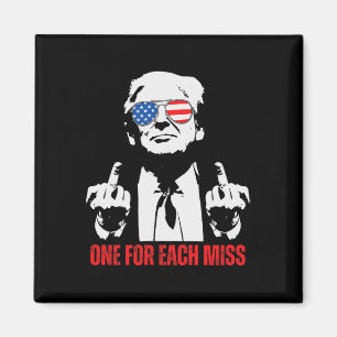 Trump You Missed Again Funny Trump Won Trump 2025 Magnet