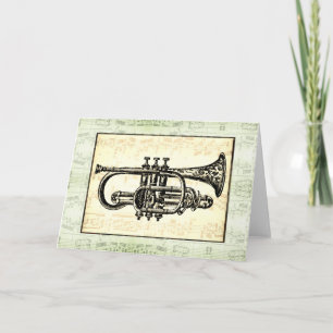 Trumpet And Music Notes