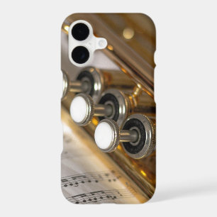 Trumpet and Sheet Music Brass Instrument