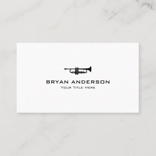 Trumpet Business Card (Front)