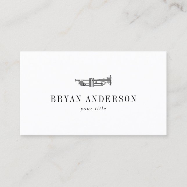 Trumpet Business Card (Front)